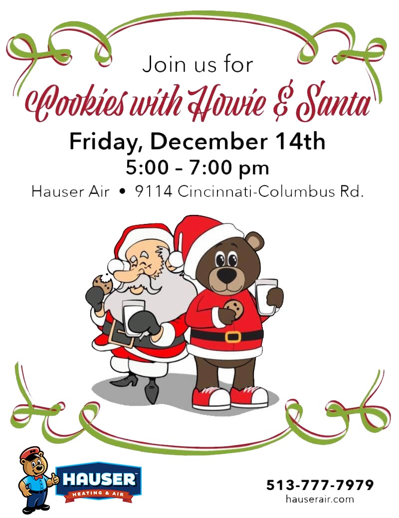cookies with howie and santa