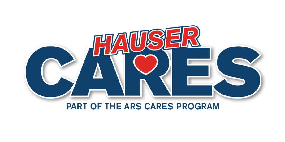 Hauser Cares 2025 logo