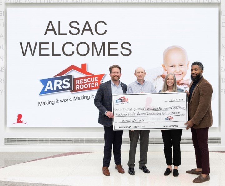 ARS Cares 2024 contribution to St. Jude Children's Research Hospital