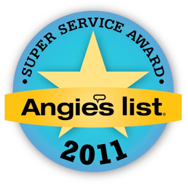 Angie's List Super Service Award Winne